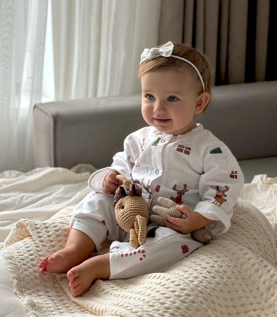 Ромпер новорічний “Оленята”