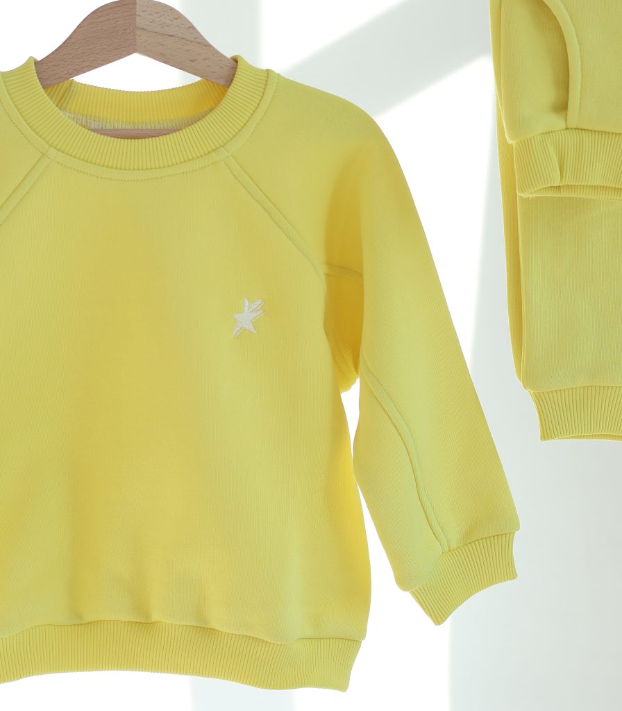 Костюм утеплений оверсайз “Жовтий”