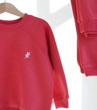 Костюм утеплений оверсайз “Малина”