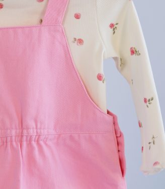 Комплект сарафан та лонгслів “Троянди”