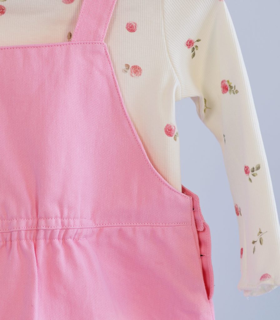 Комплект сарафан та лонгслів “Троянди”