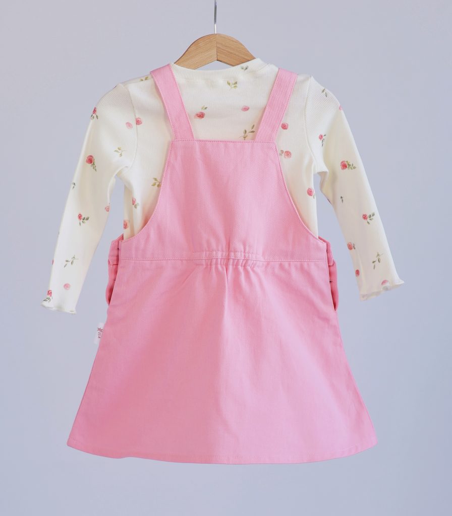 Комплект сарафан та лонгслів “Троянди”