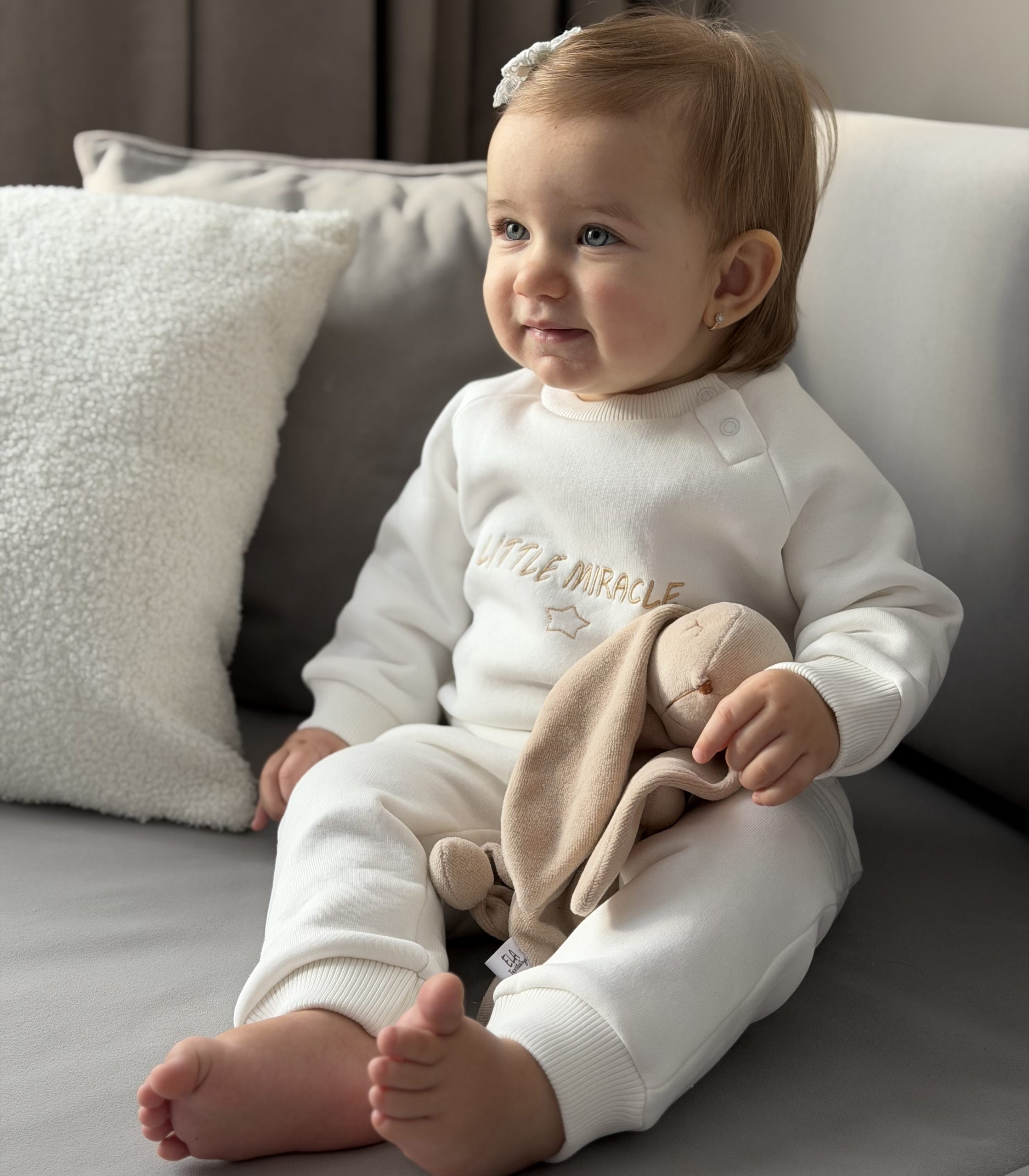 Костюм молочний на флісі “Little Miracle”