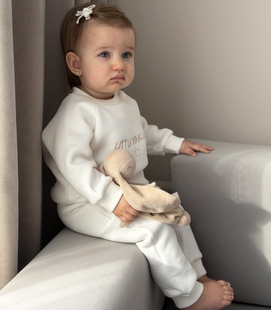 Костюм молочний на флісі “Little Miracle”