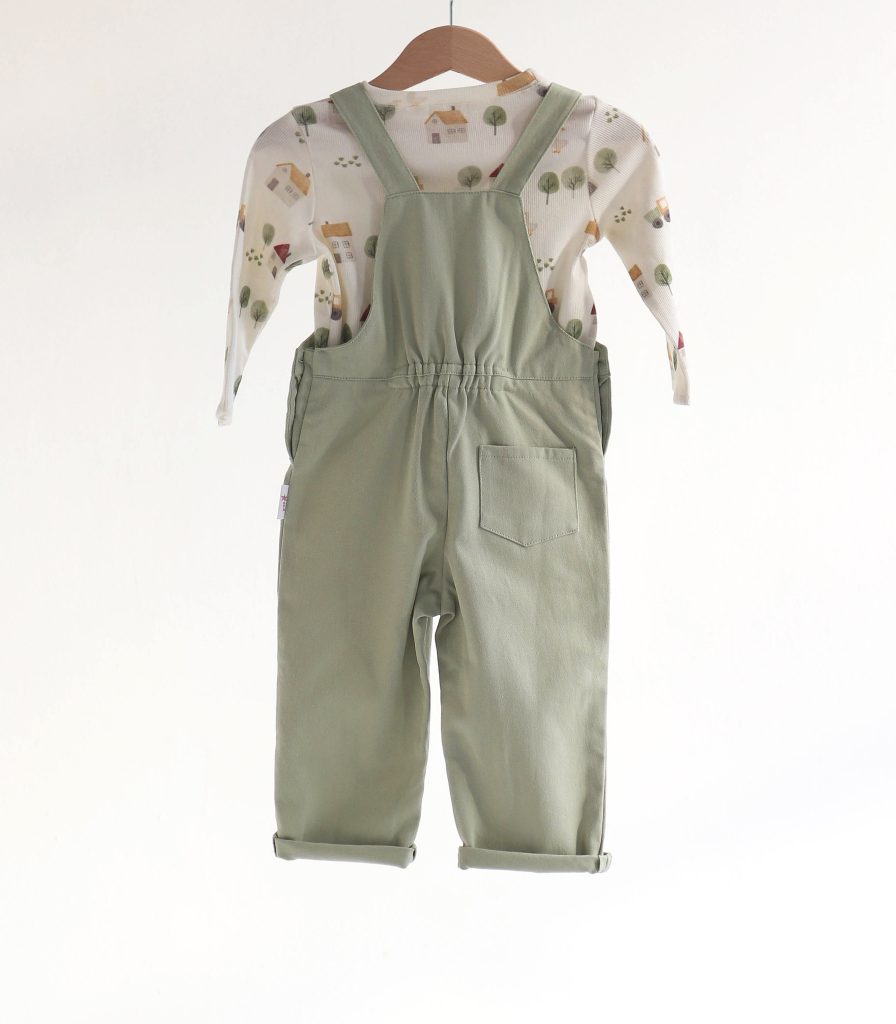 Комбінезон+лонг світло зелений “Село”