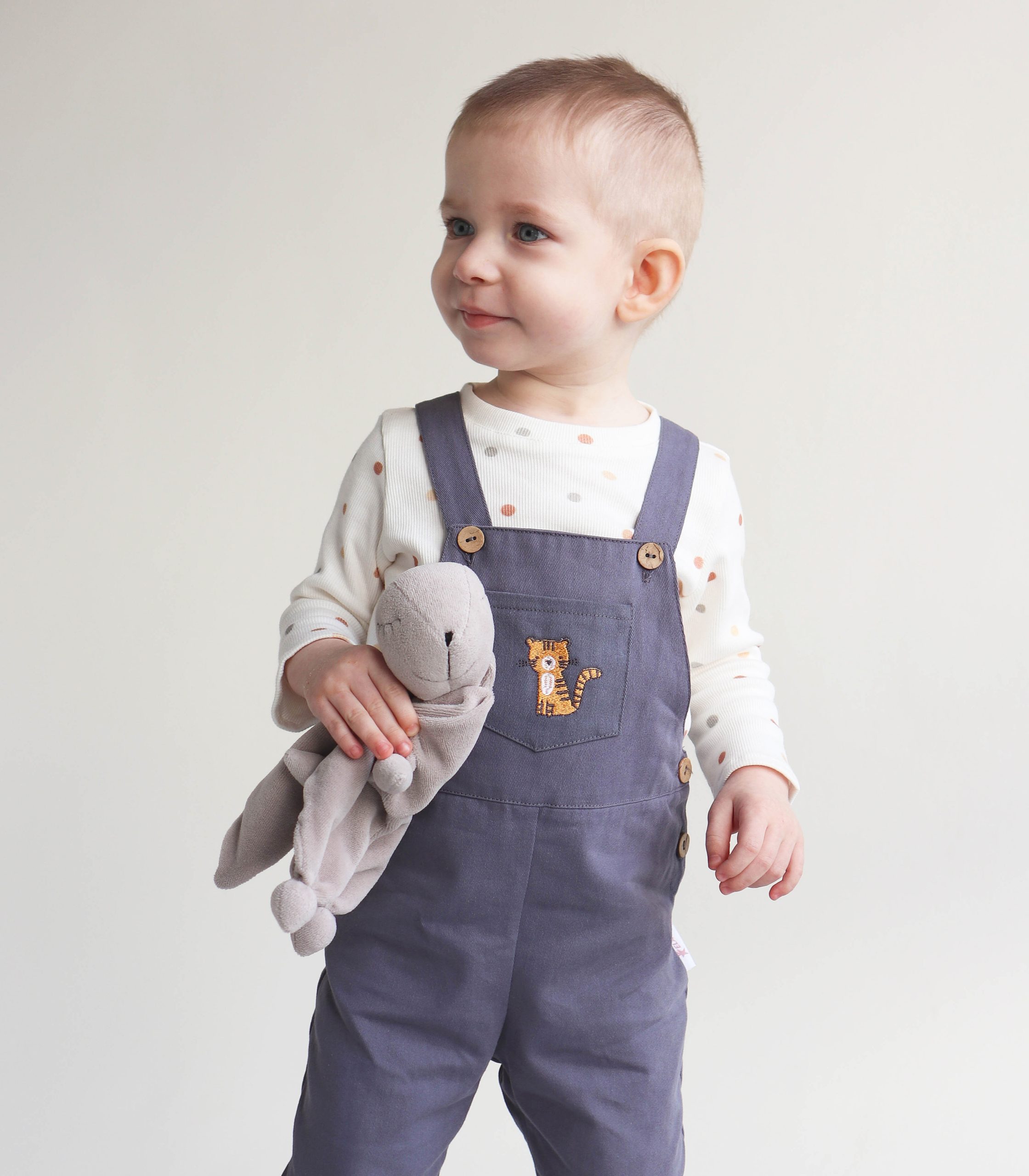 Комбінезон+лонг синій “Тигрик”