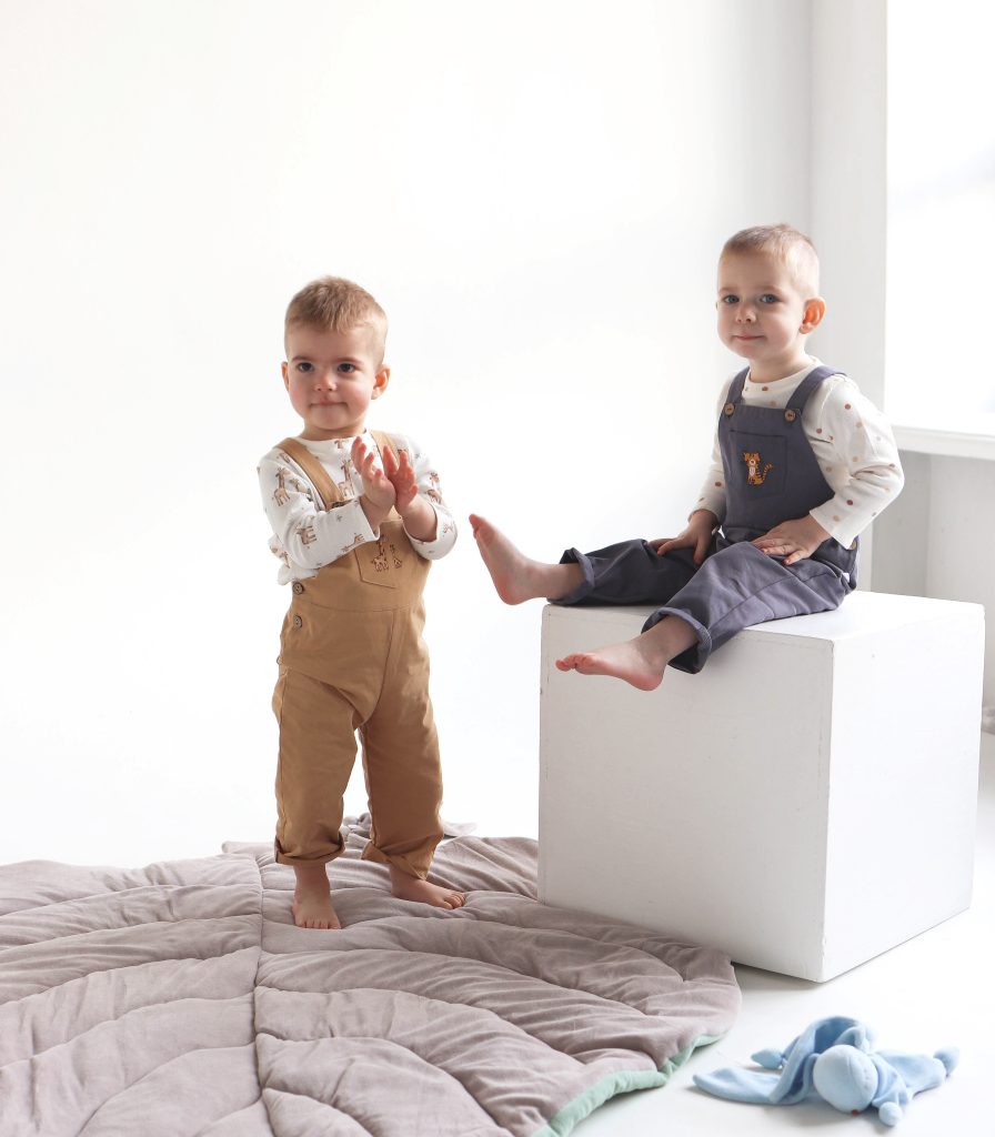 Комбінезон+лонг кемел “Жирафи”