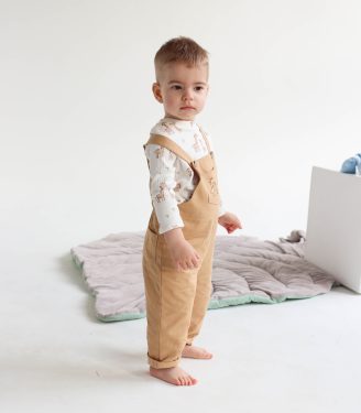 Комбінезон+лонг кемел “Жирафи”