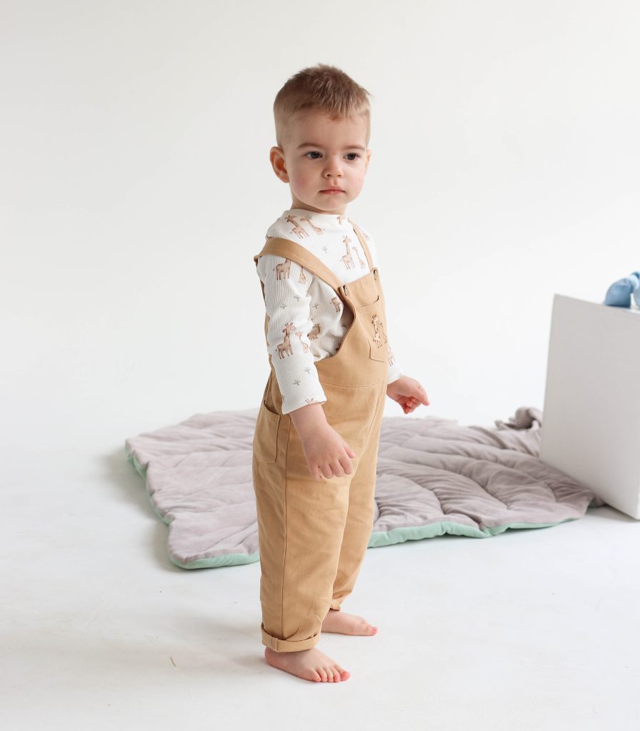 Комбінезон+лонг кемел “Жирафи”