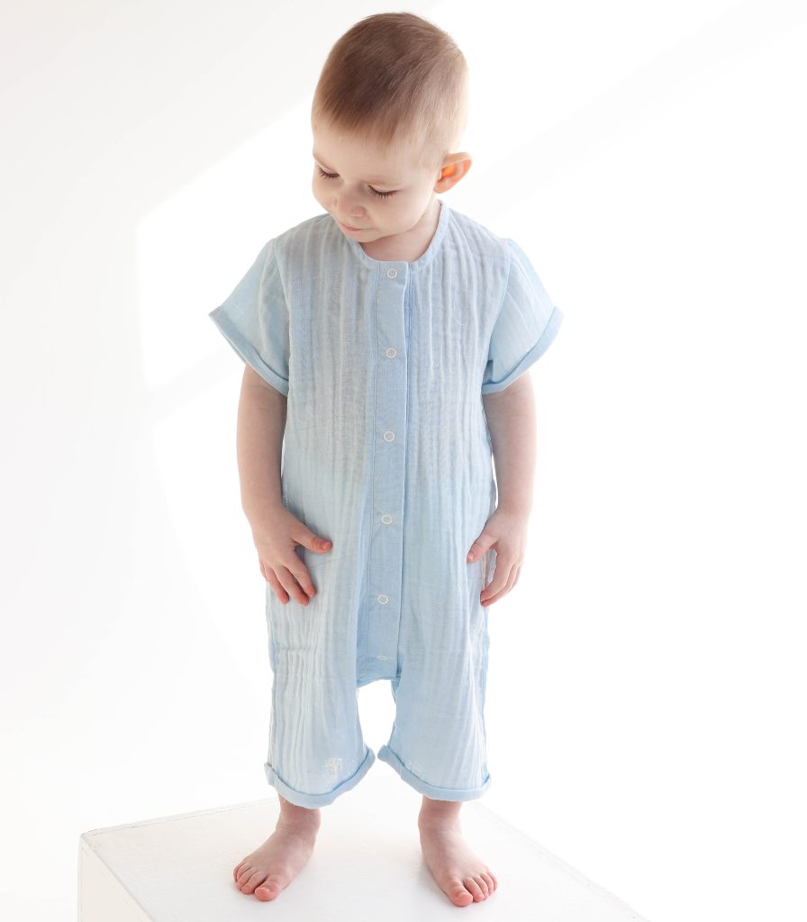 Ромпер муслін “Блакитний”