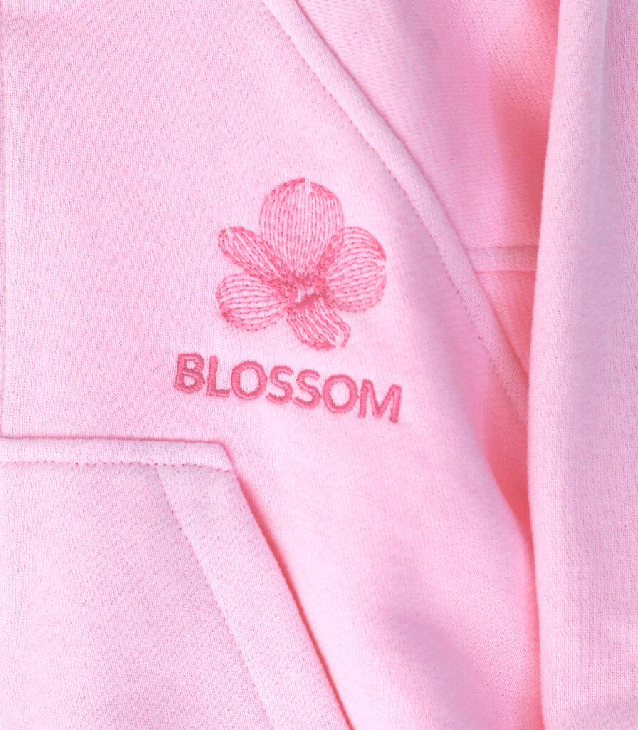 Костюм на блискавці рожевий “BLOSSOM”