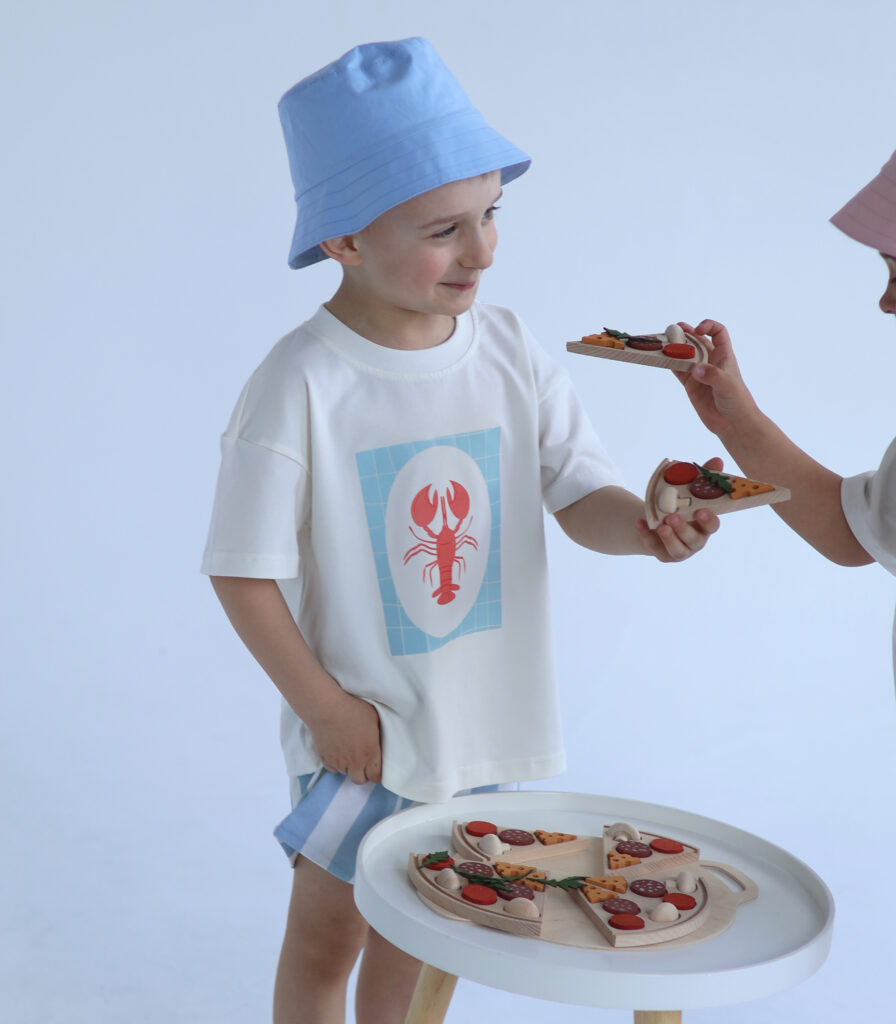 Футболка з аплікацією “Lobster”