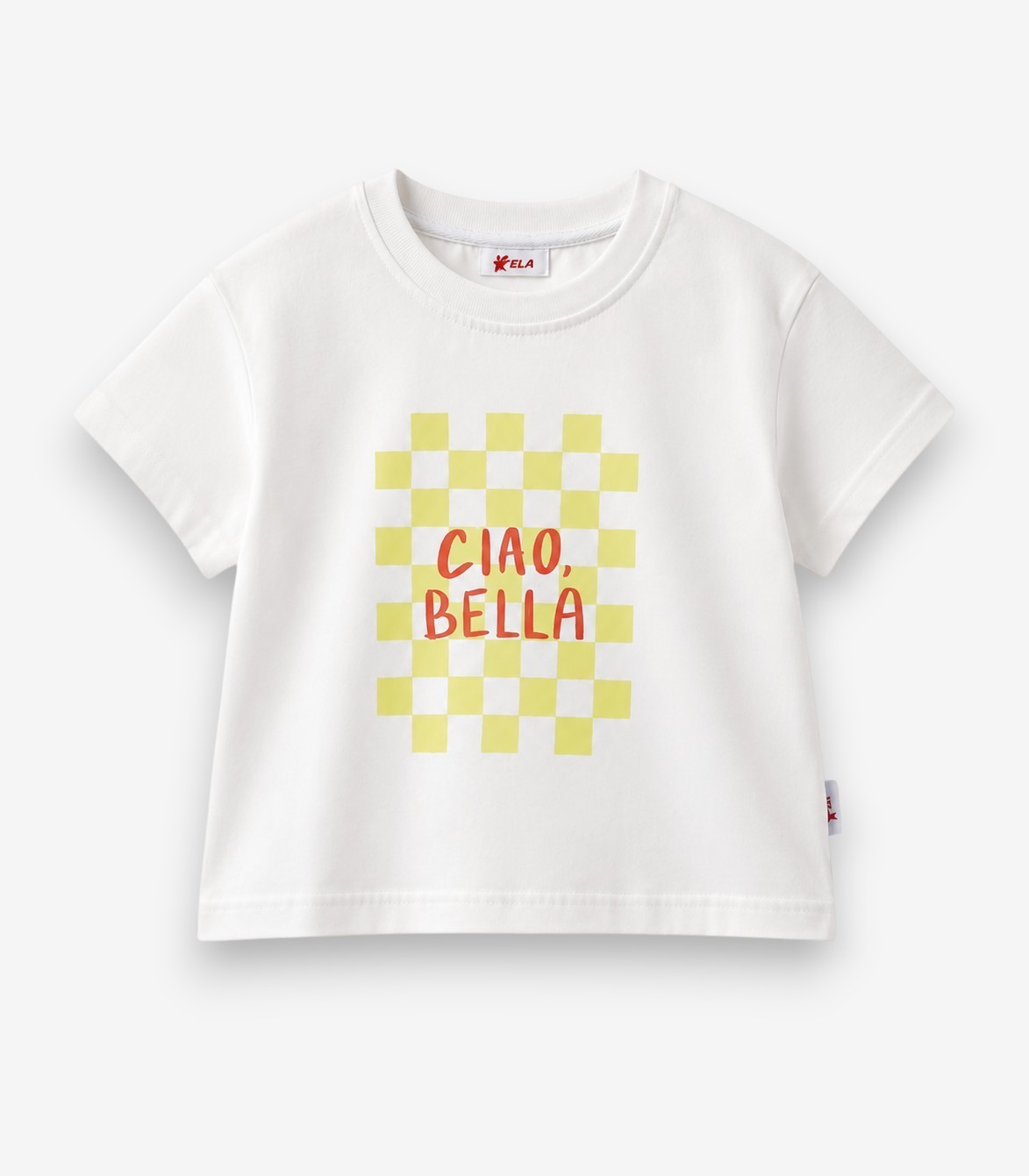 Футболка з аплікацією “Ciao Bella”