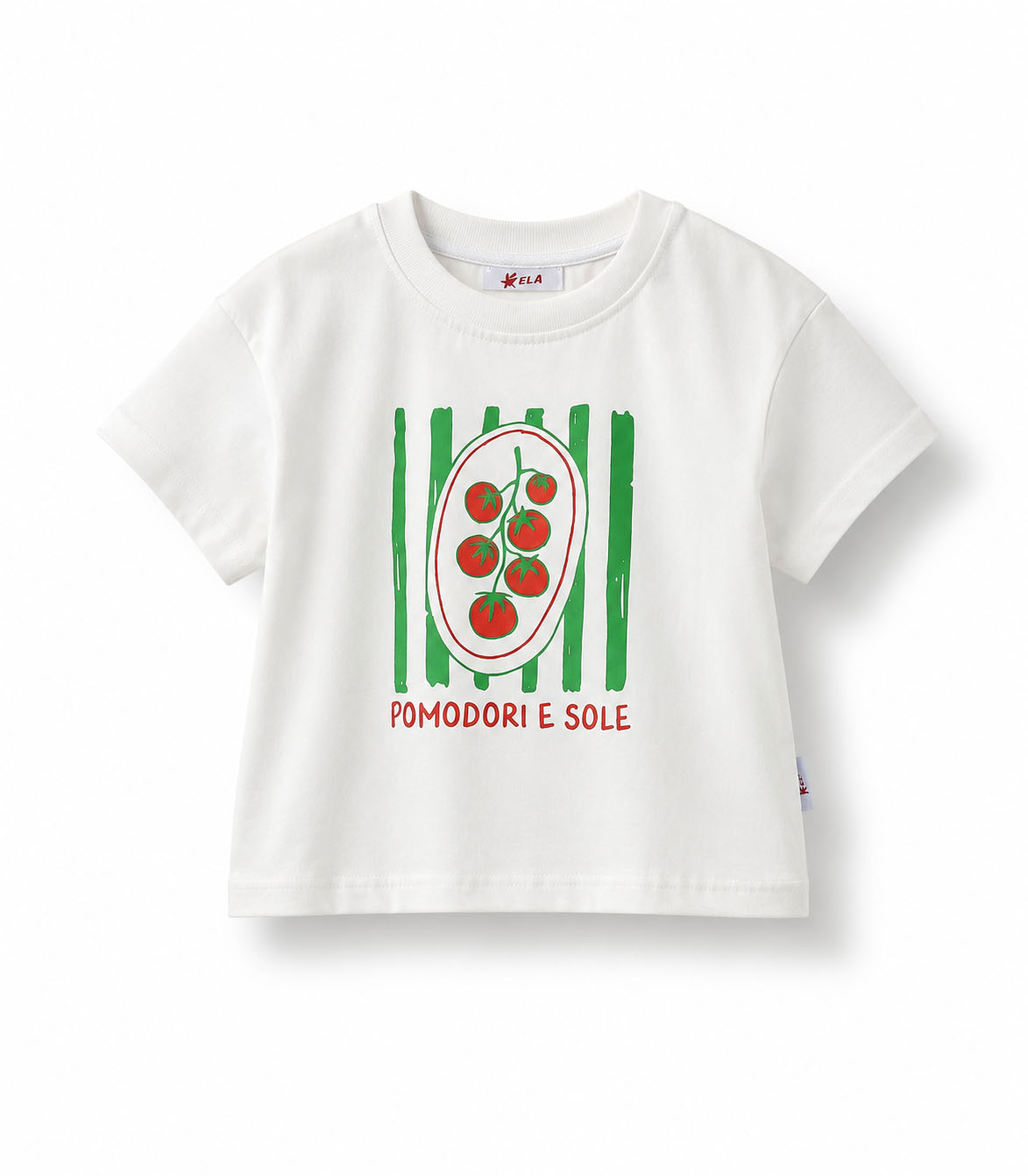 Футболка з аплікацією “Pomodori e Solo”